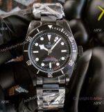 Vintage Tudor Heritage Replica Watch Solid Black Automatic 42mm